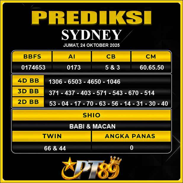 PREDIKSI TOGEL PT89