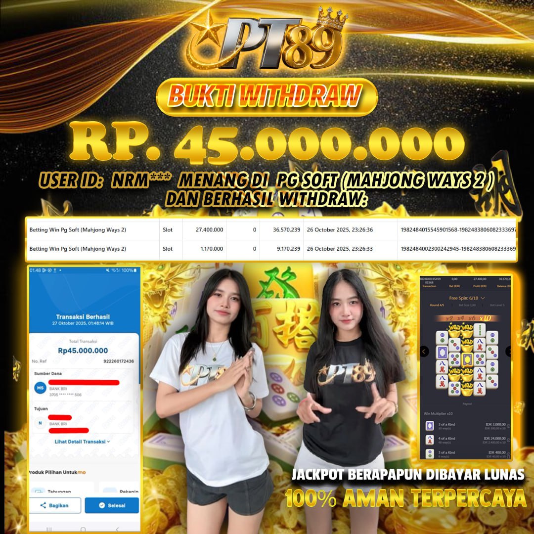 BUKTI WITHDRAW Mahjong Ways 2 🀄🀄- PG Soft	