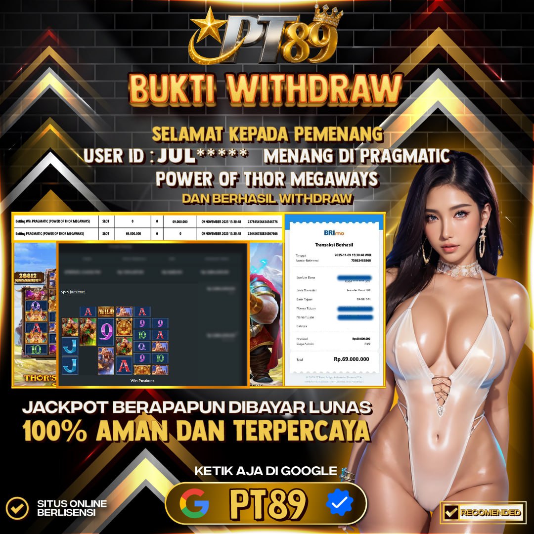 BUKTI WITHDRAW Power Of Thor MEGAWAYS - Pragmatic Play	