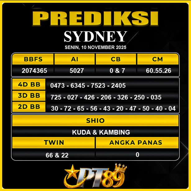 PREDIKSI TOGEL PT89	