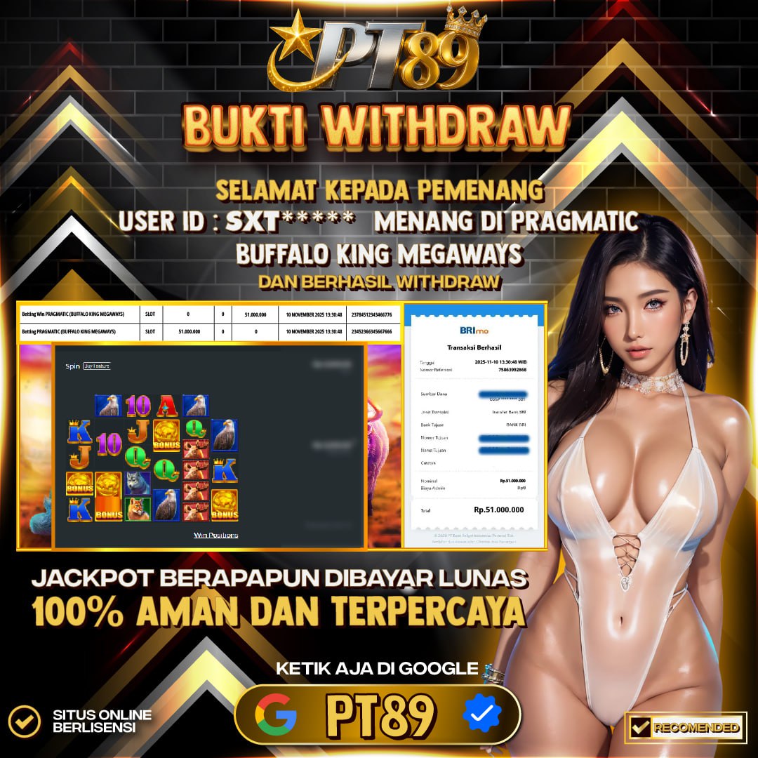 BUKTI WITHDRAW Bufallo King Megaways - Pragmatic Play