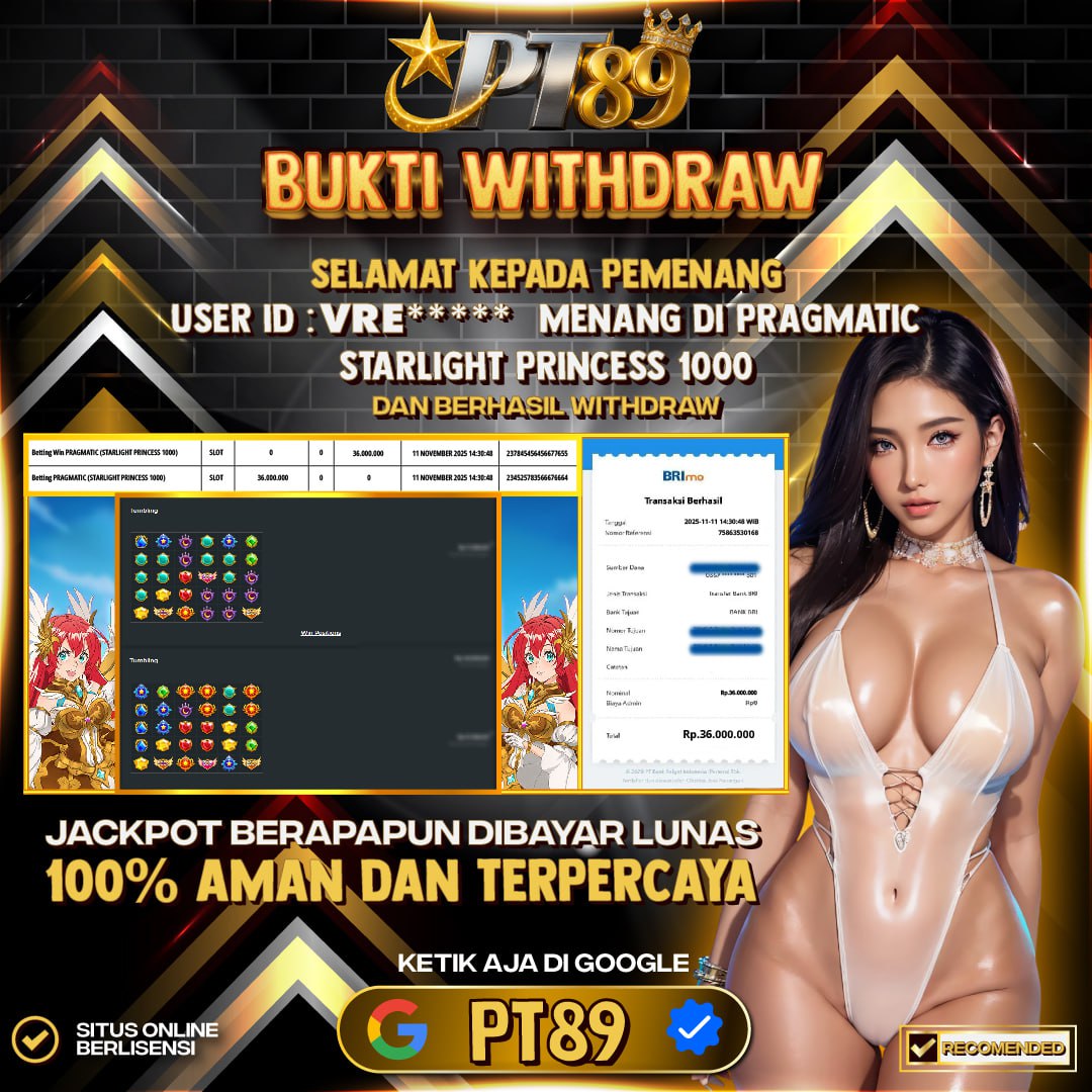 BUKTI WITHDRAW STARLIGHT PRINCESS 1000 - Pragmatic Play	