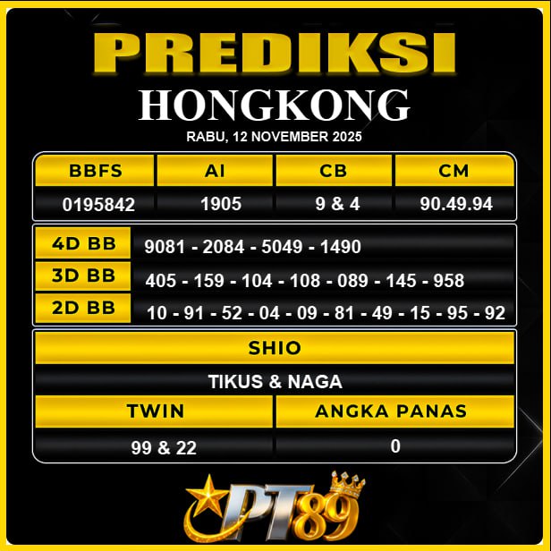 PREDIKSI TOGEL PT89	