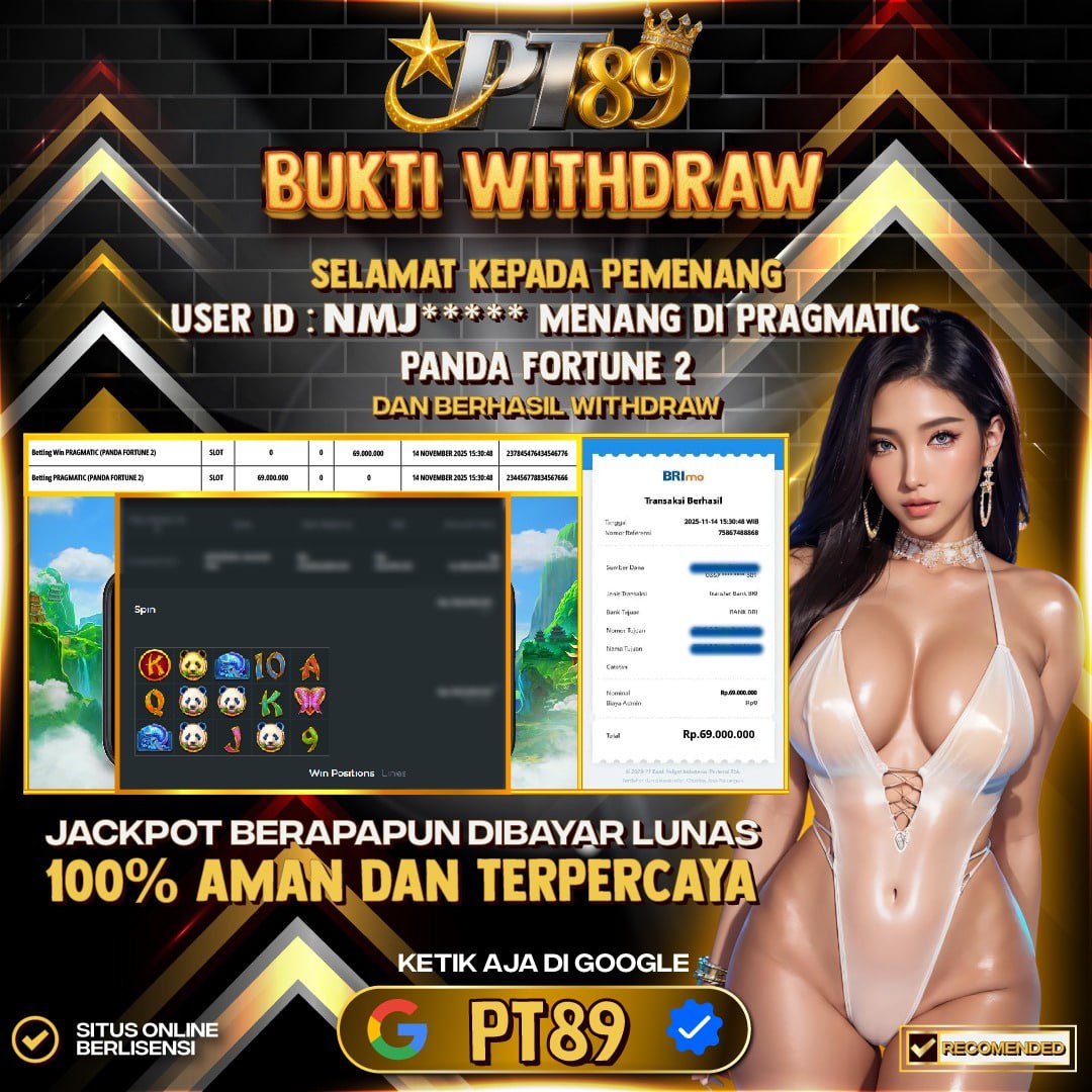 BUKTI WITHDRAW Panda Fortune 2- Pragmatic	