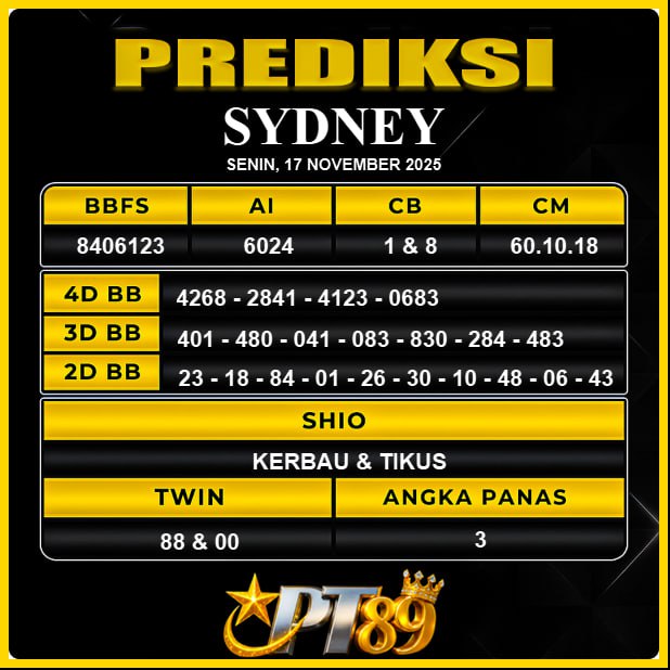 PREDIKSI TOGEL PT89	
