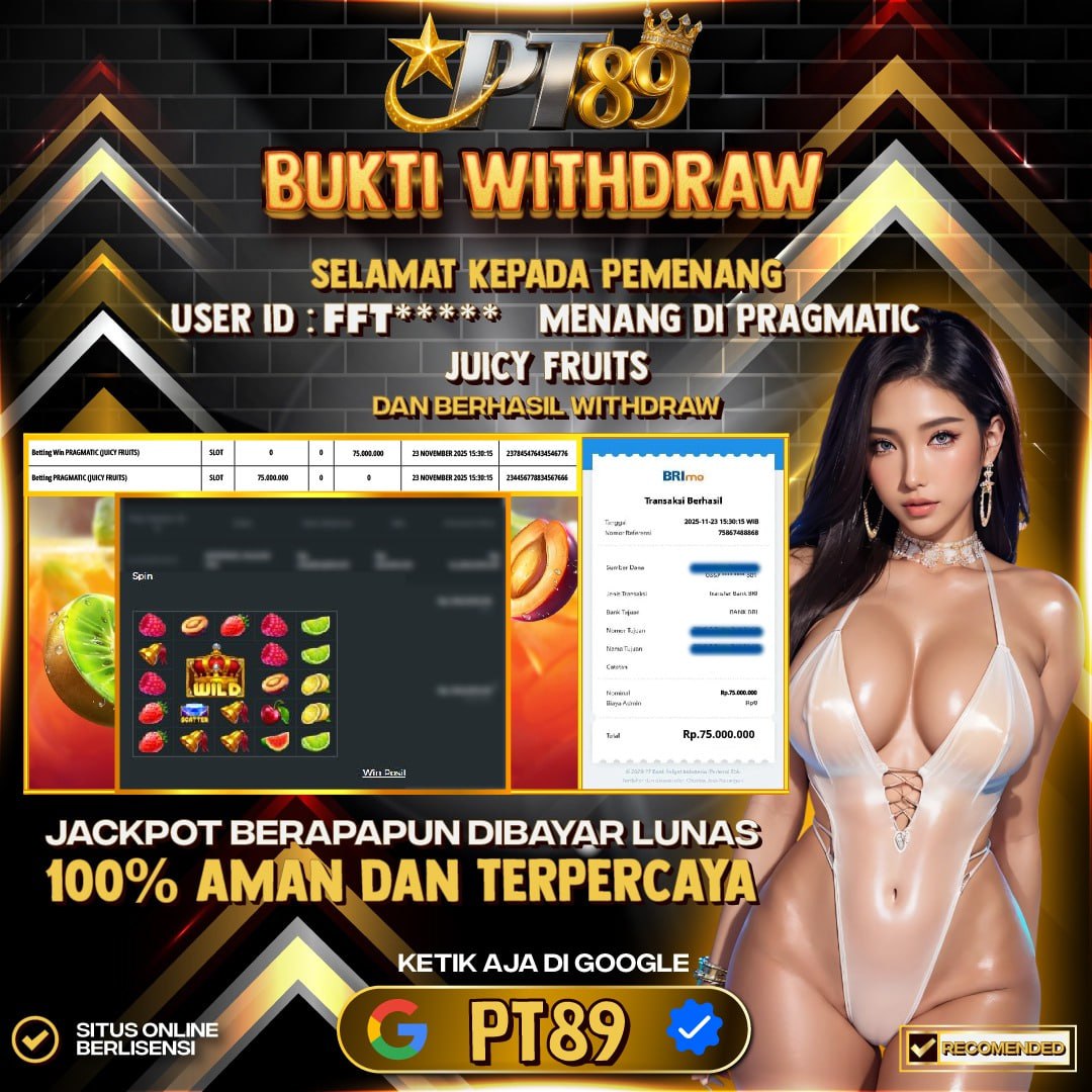 BUKTI WITHDRAW Juicy Fruits- Pragmatic	