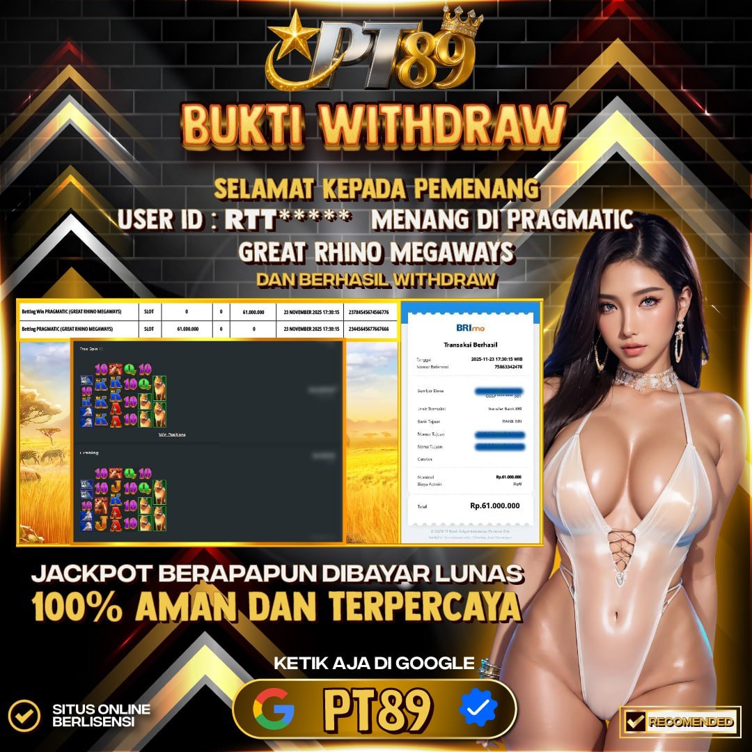 BUKTI WITHDRAW Great Rhino Megaways - Pragmatic	