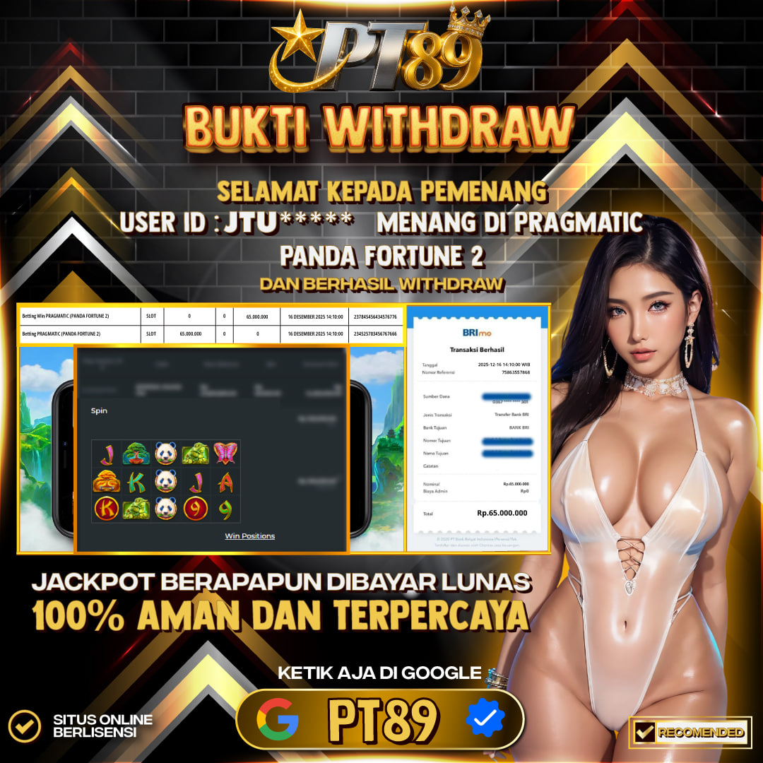 BUKTI WITHDRAW Panda Fortune 2 - Pragmatic