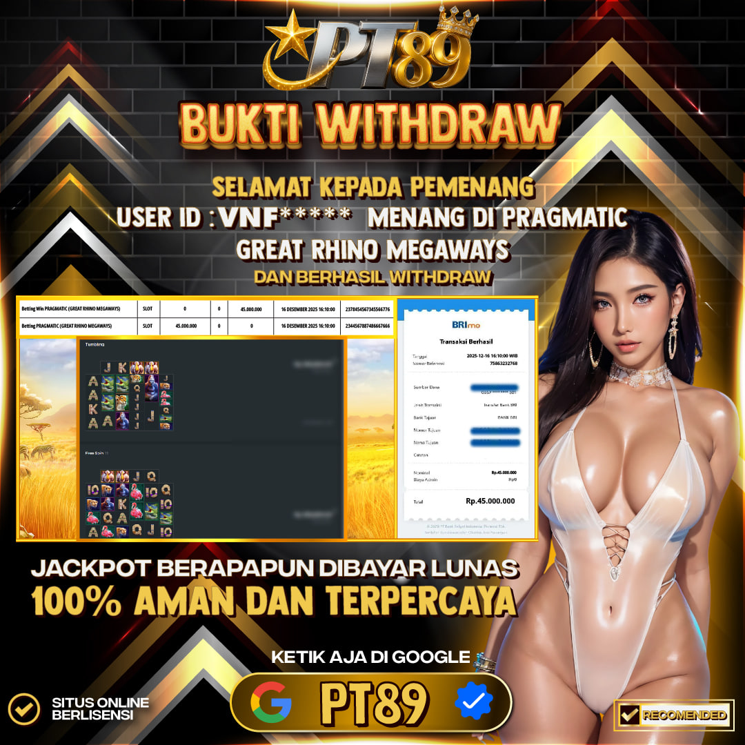 BUKTI WITHDRAW Great Rhino Megaways - Pragmatic