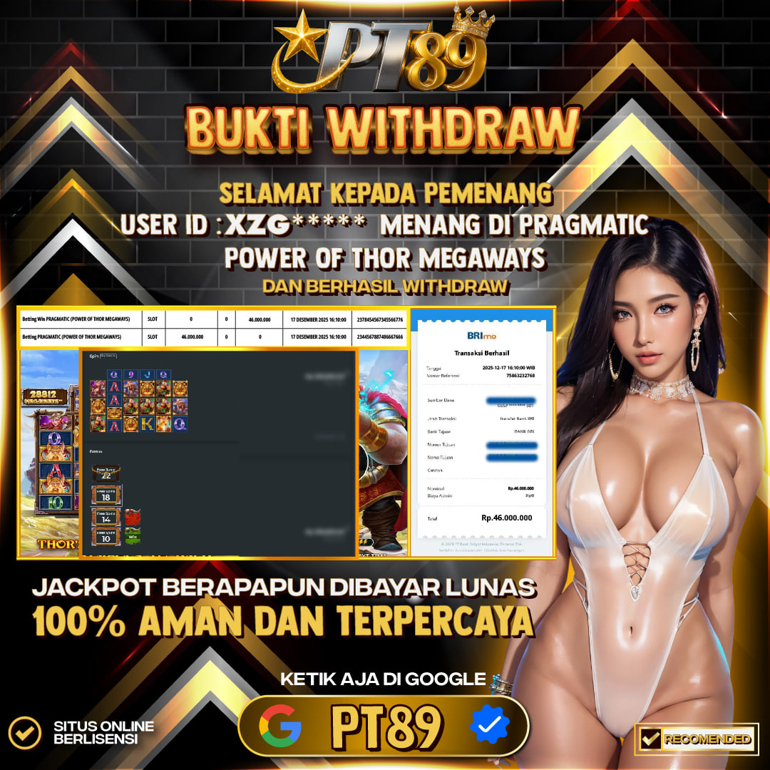 BUKTI WITHDRAW Power Of Thor Megaways - Pragmatic Play