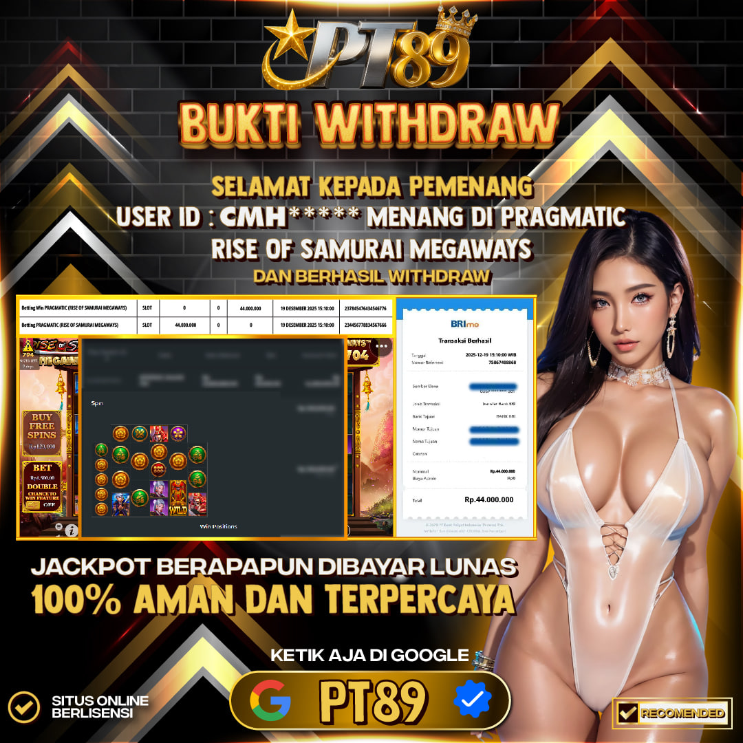 BUKTI WITHDRAW Rise Of Samurai Megaways - Pragmatic Play