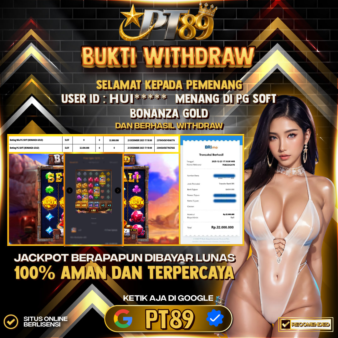 BUKTI WITHDRAW Bonanza Gold - Pg Soft
