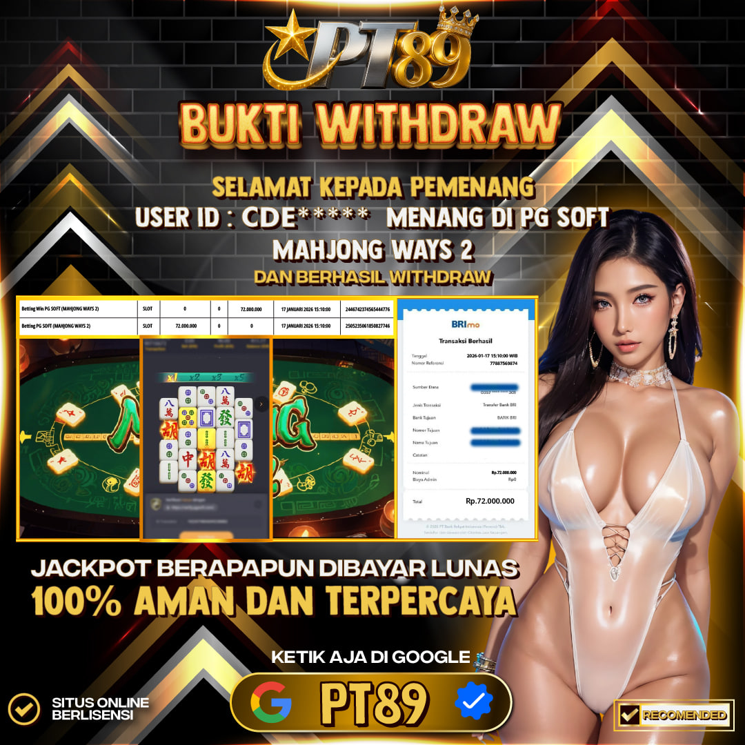 BUKTI WITHDRAW Mahjong Ways - Pg Soft