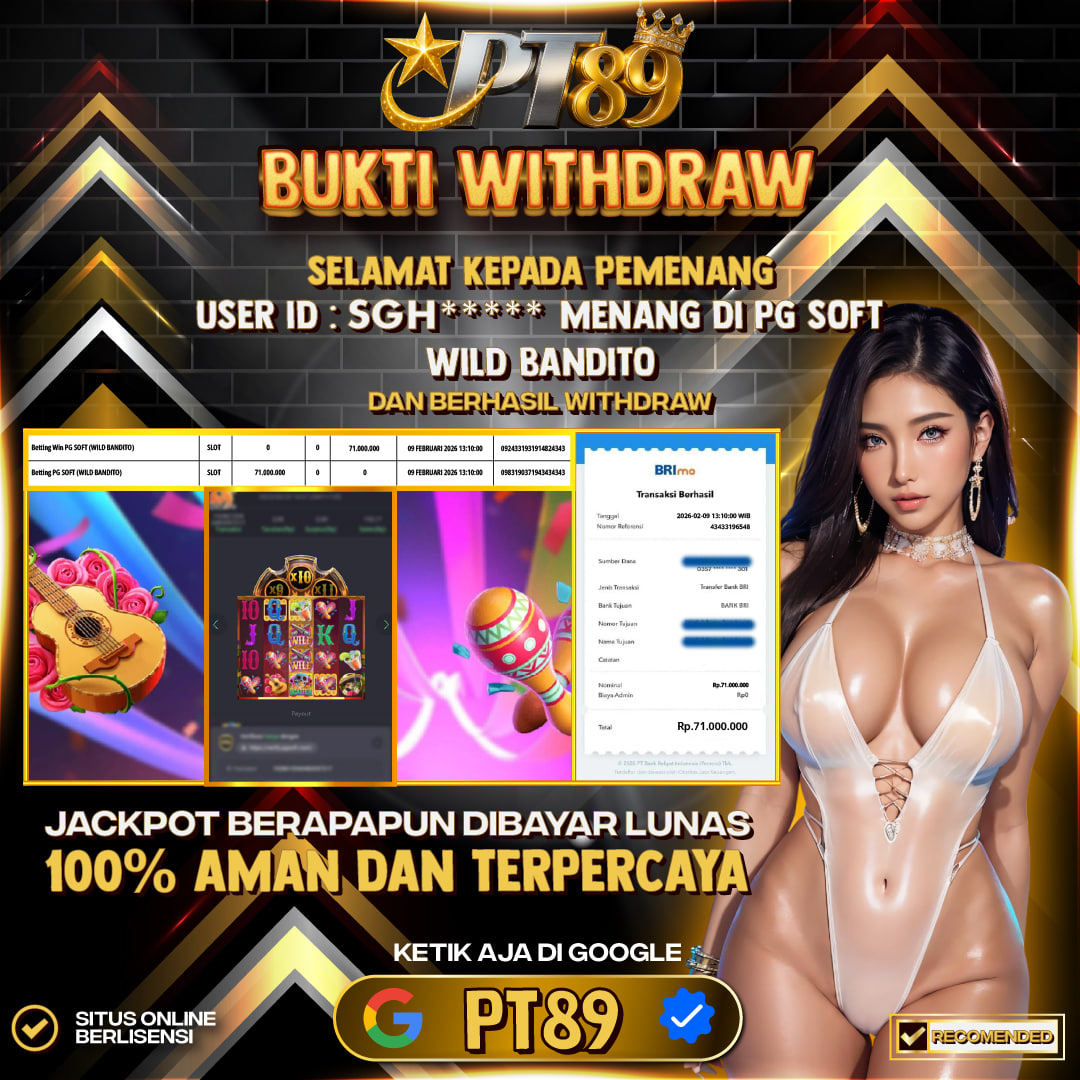 	BUKTI WITHDRAW Wild Bandito - Pg Soft