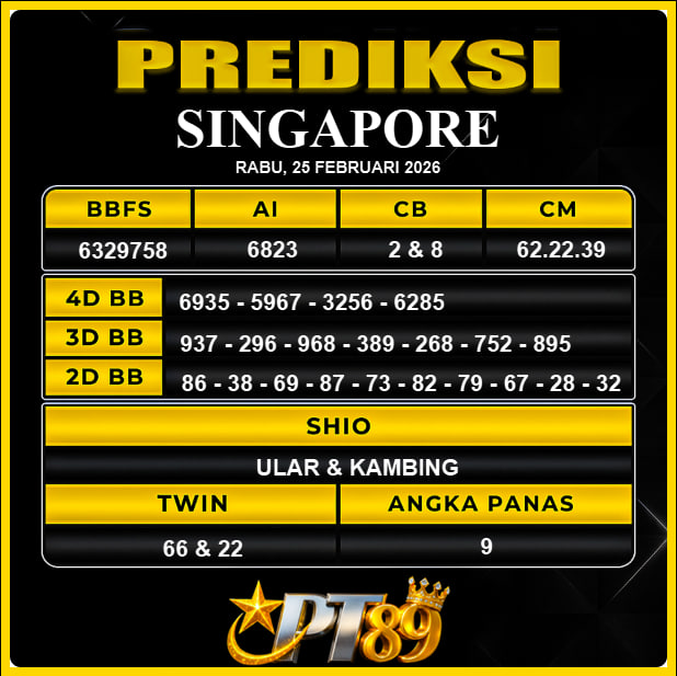 PREDIKSI TOGEL PT89