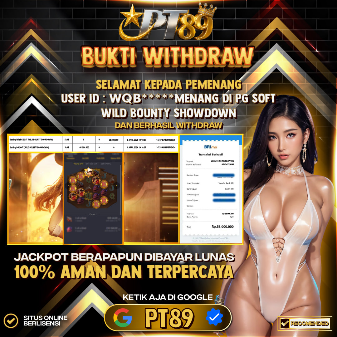 BUKTI WITHDRAW Wild Bounty Showdown - Pg Soft
