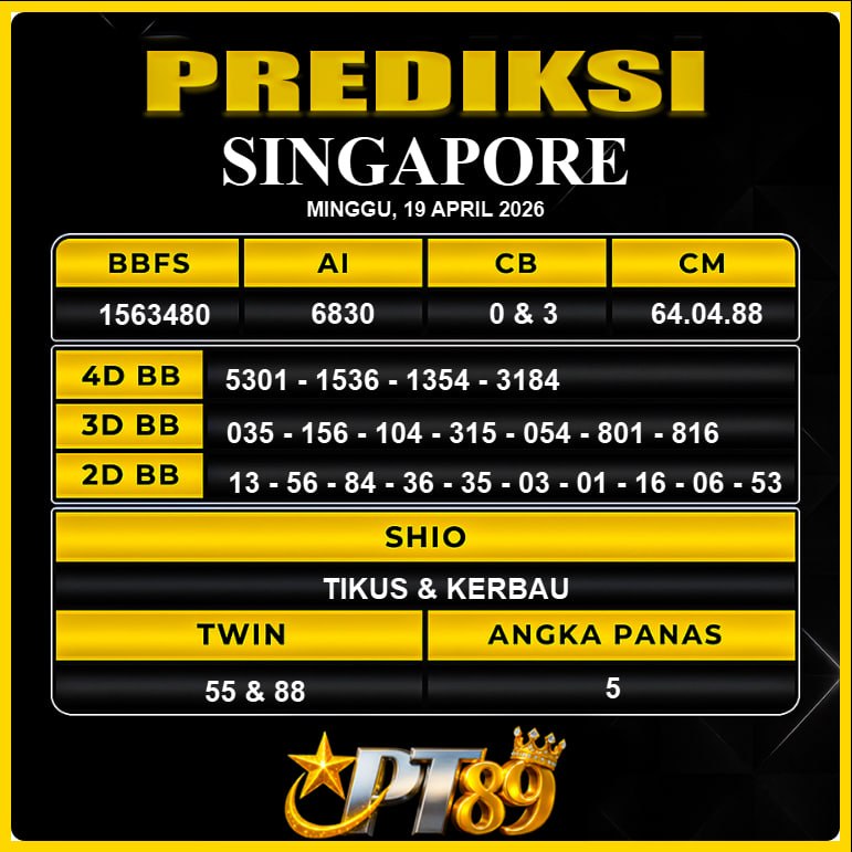 PREDIKSI TOGEL PT89