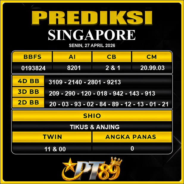PREDIKSI TOGEL PT89