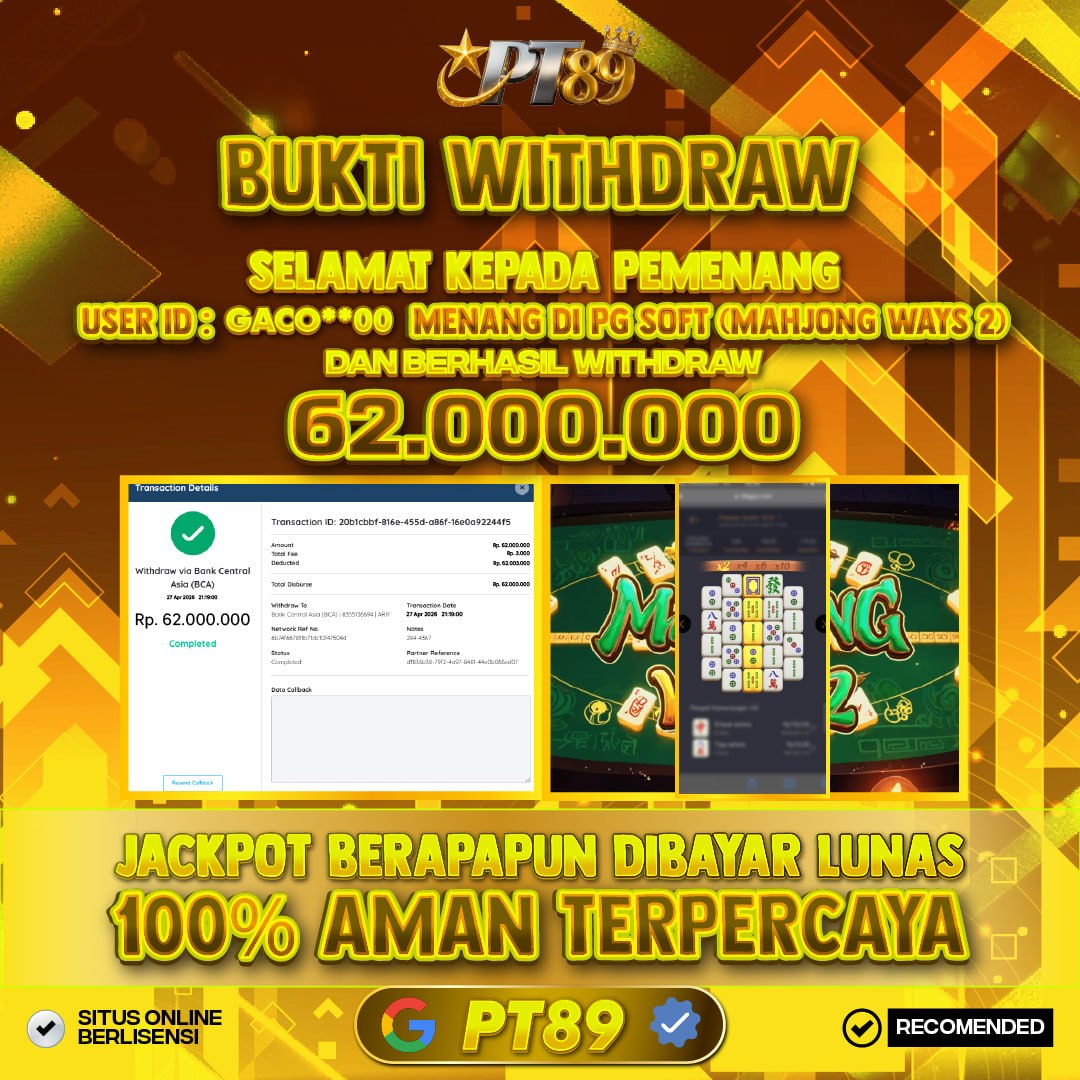 BUKTI WITHDRAW Mahjong Ways 2 - Pg Soft
