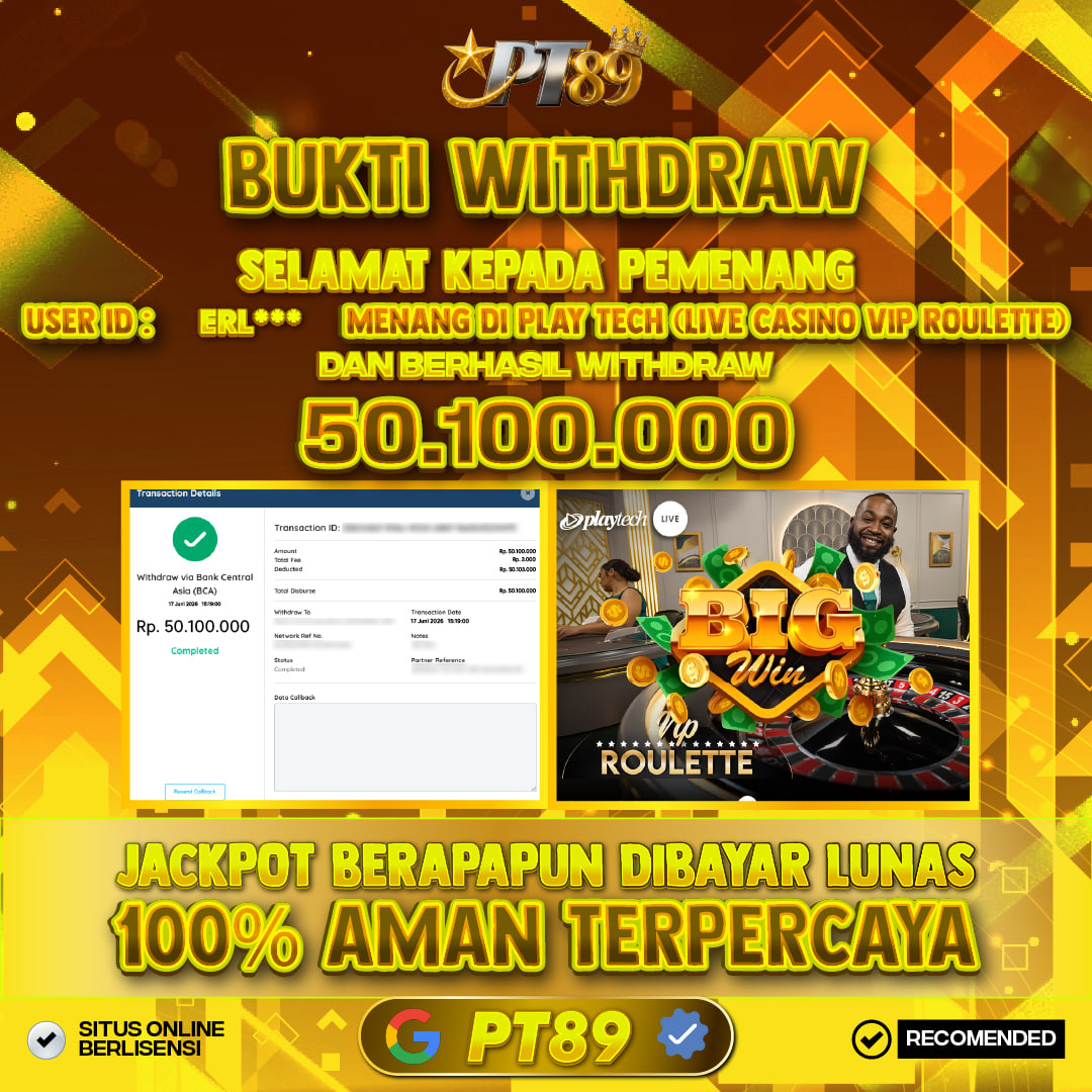 BUKTI WITHDRAW Vip Roulette - Live Casino