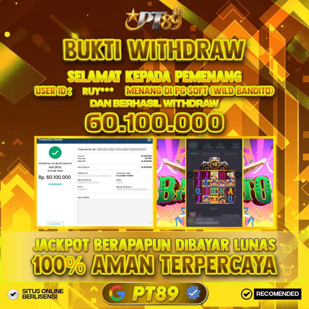 BUKTI WITHDRAW Wild Bandito - Pg Soft