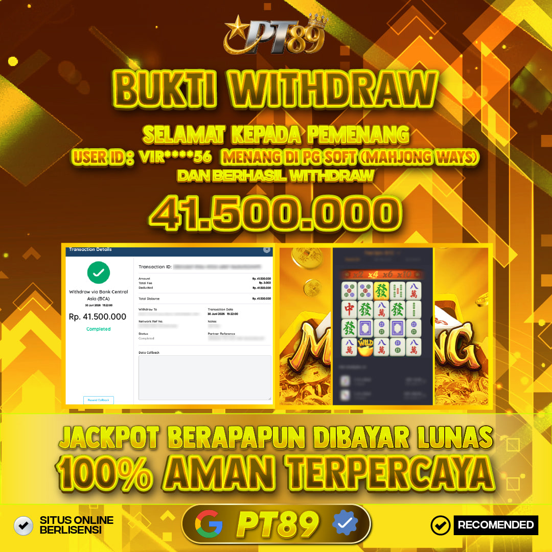 BUKTI WITHDRAW Mahjong Ways  - Pg Soft