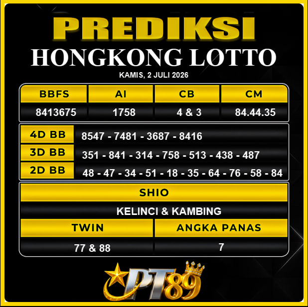 PREDIKSI TOGEL PT89