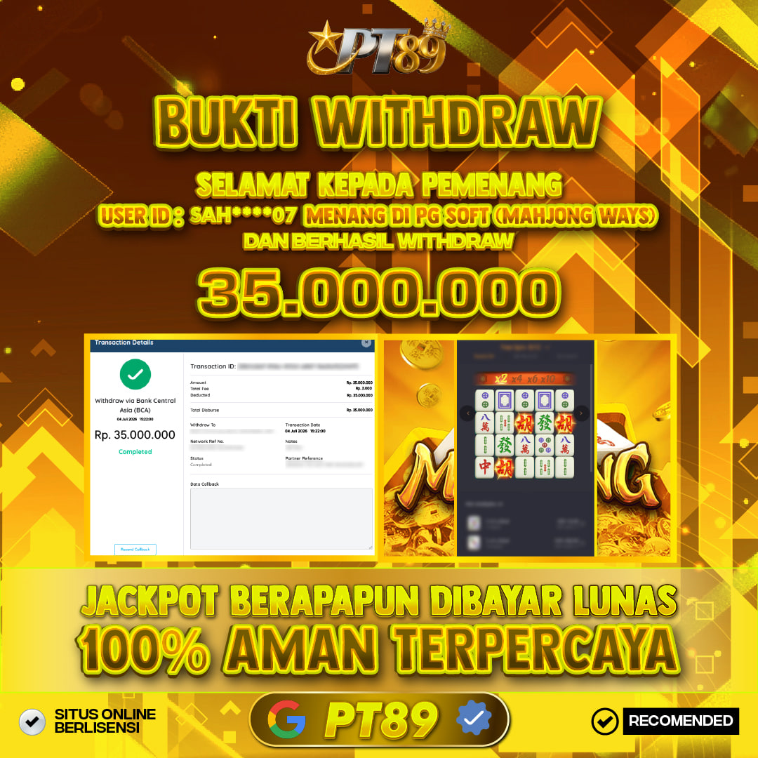 BUKTI WITHDRAW Mahjong Ways - Pg Soft