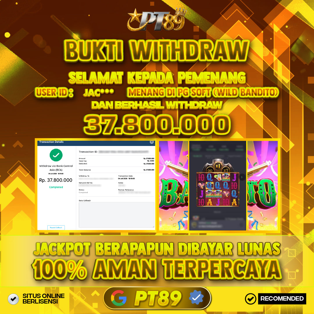 BUKTI WITHDRAW Wild Bandito - Pg Soft