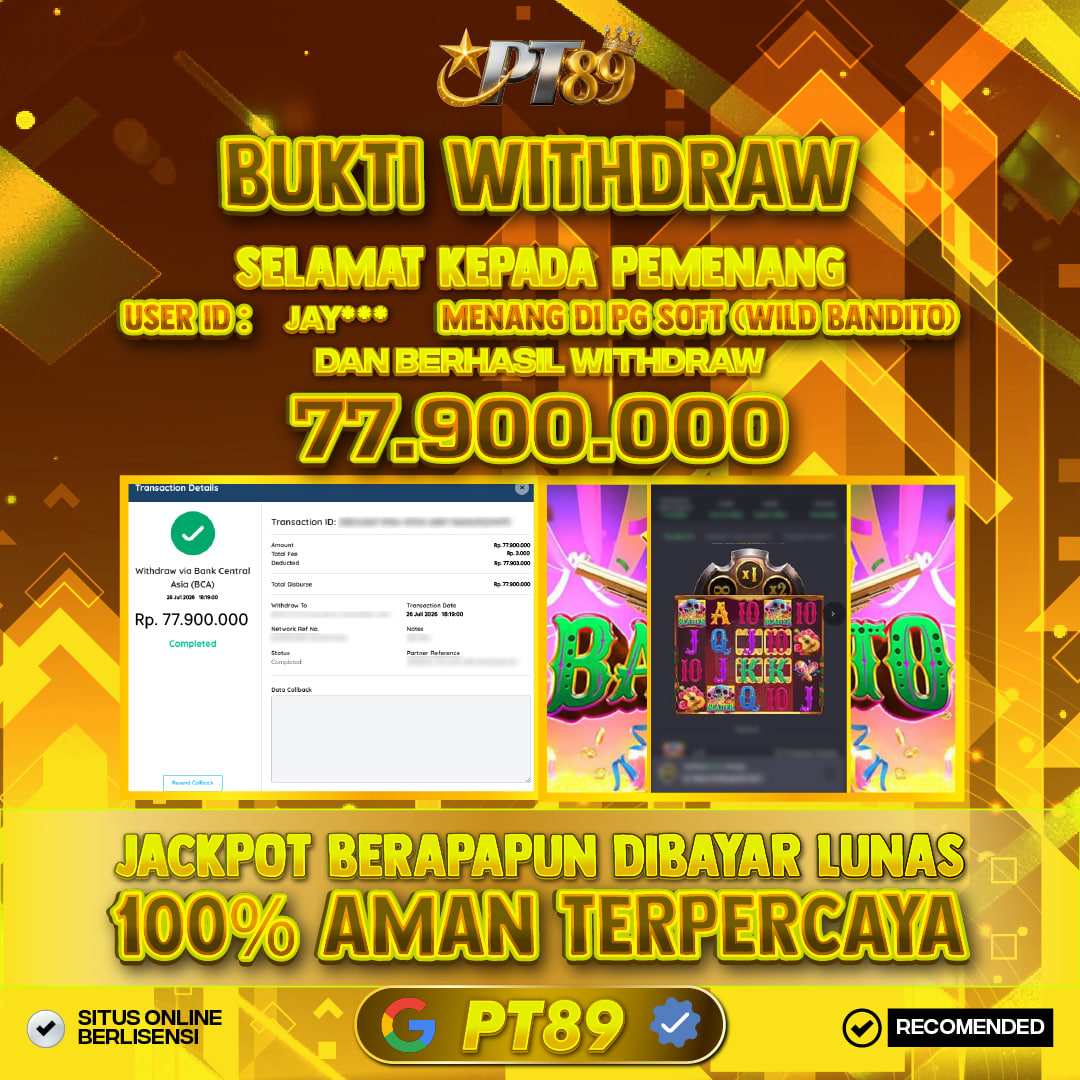 BUKTI WITHDRAW Wild Bandito - Pg Soft