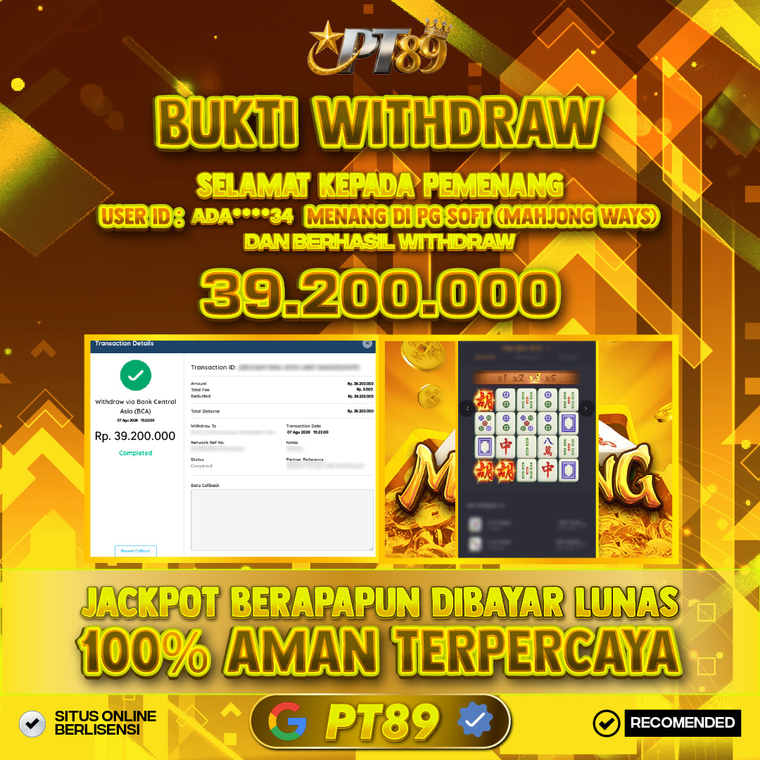 BUKTI WITHDRAW Mahjong Ways - Pg Soft
