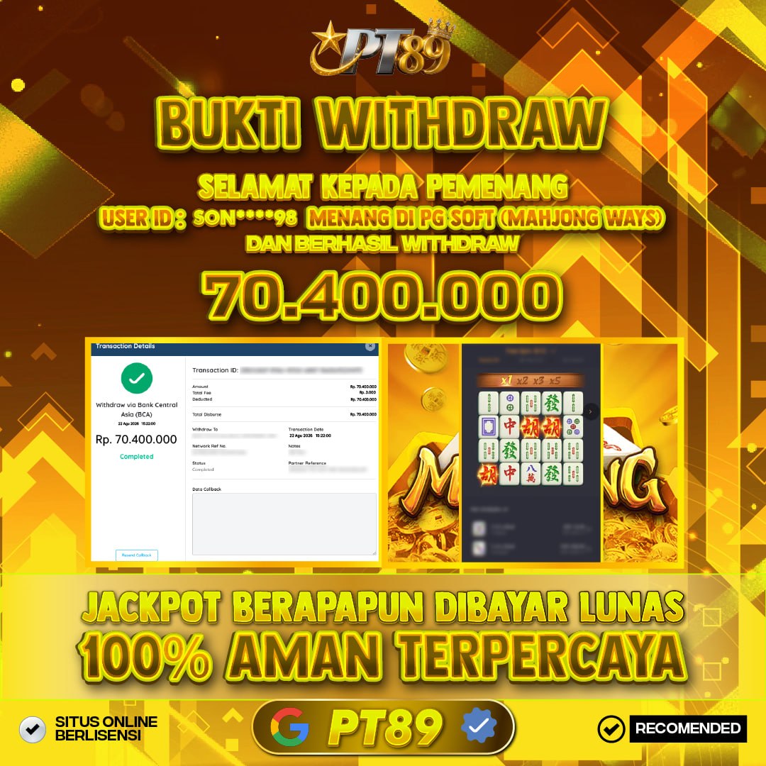 BUKTI WITHDRAW Mahjong Ways - Pg Soft