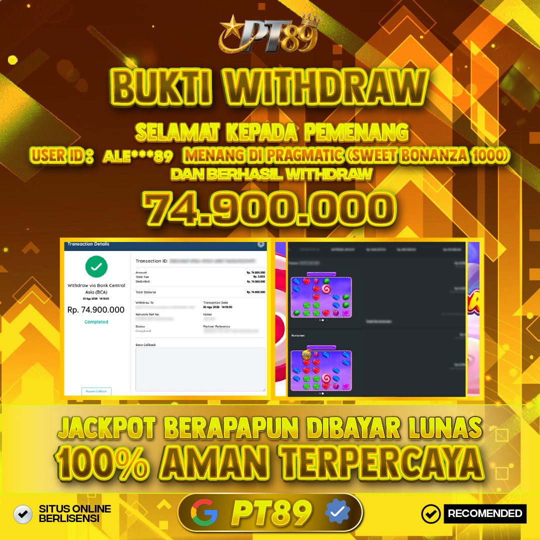 BUKTI WITHDRAW Sweet Bonanza1000 - Pragmatic