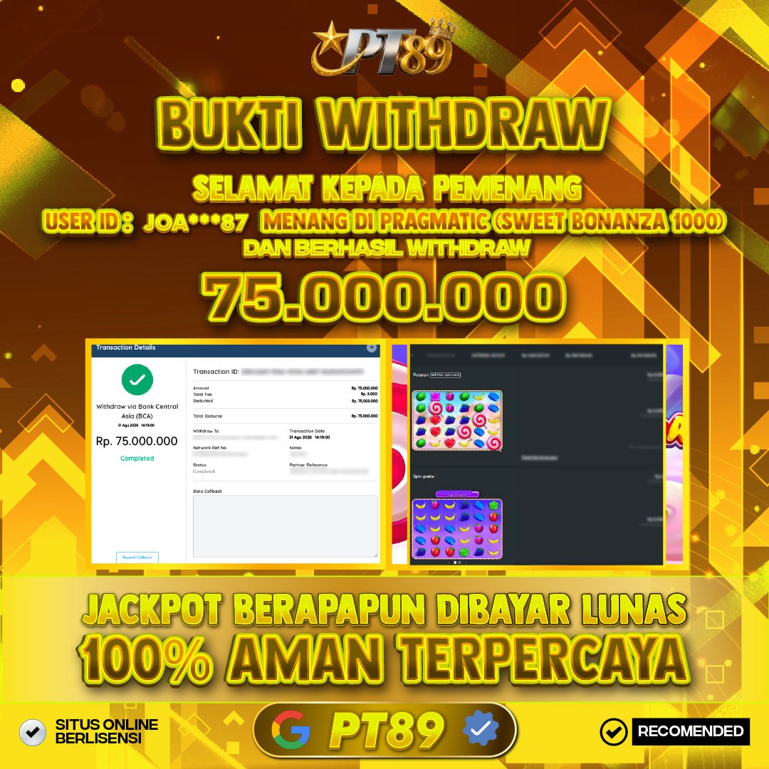 BUKTI WITHDRAW Sweet Bonanza1000 - Pragmatic