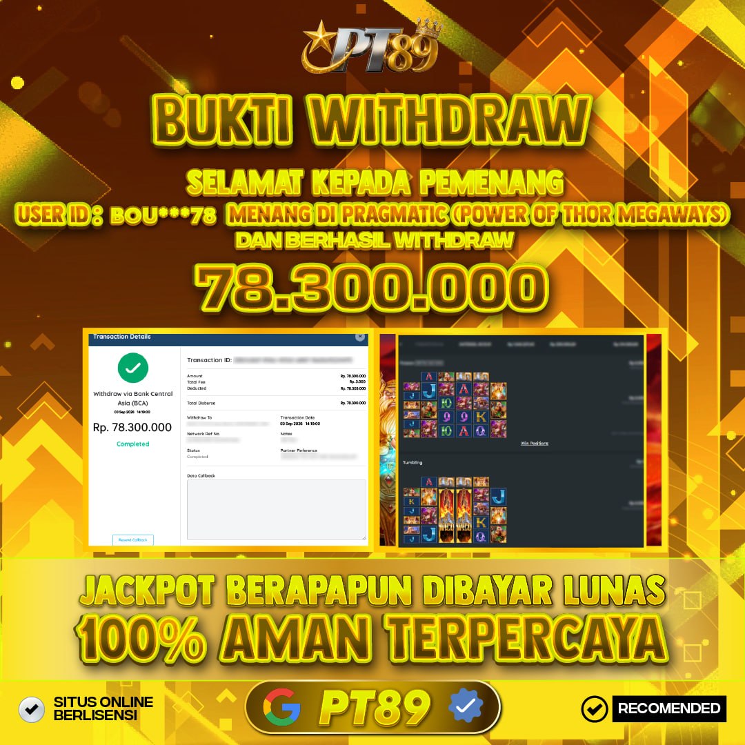BUKTI WITHDRAW Power Of Thor Megaways - Pragmatic