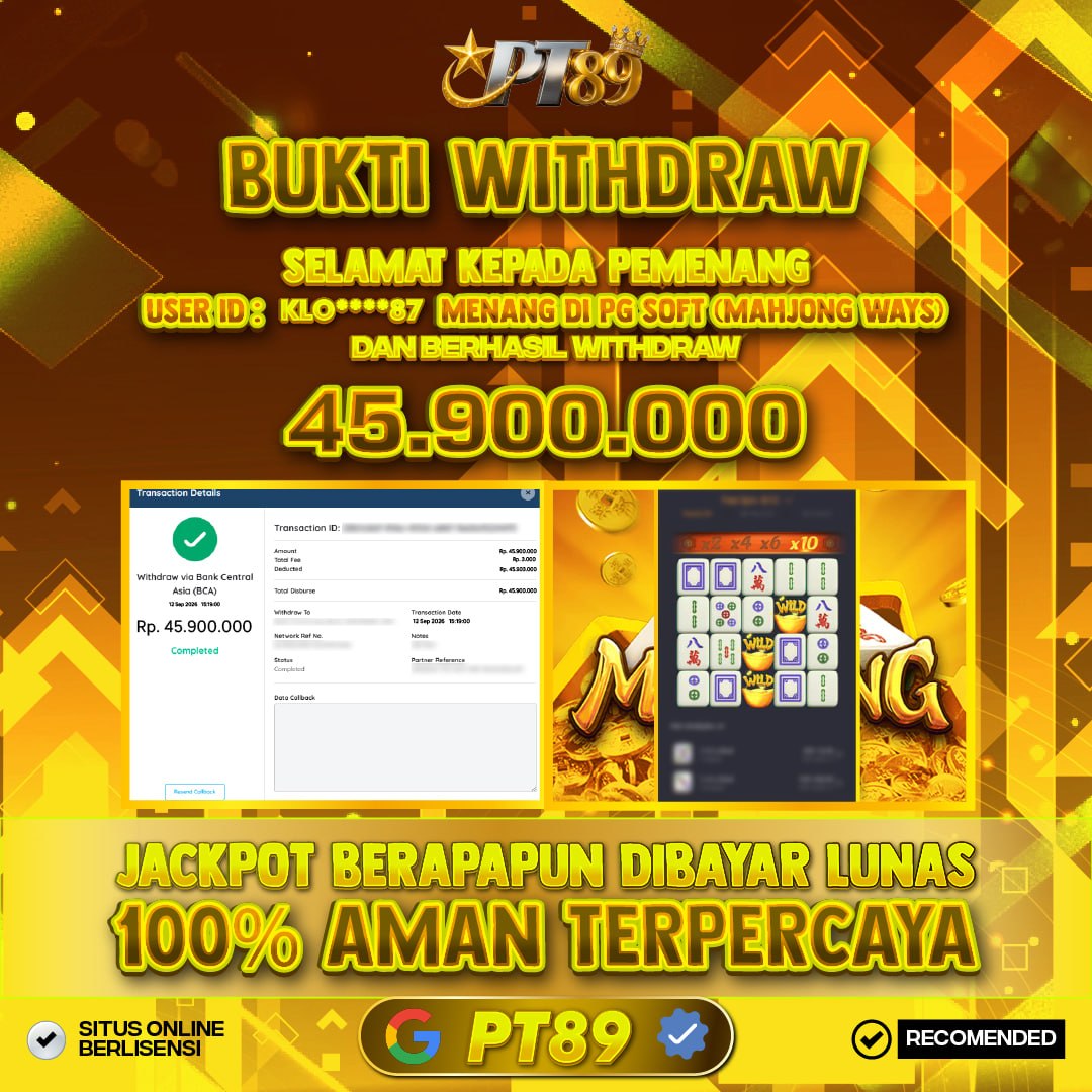 BUKTI WITHDRAW Mahjong Ways - Pg Soft